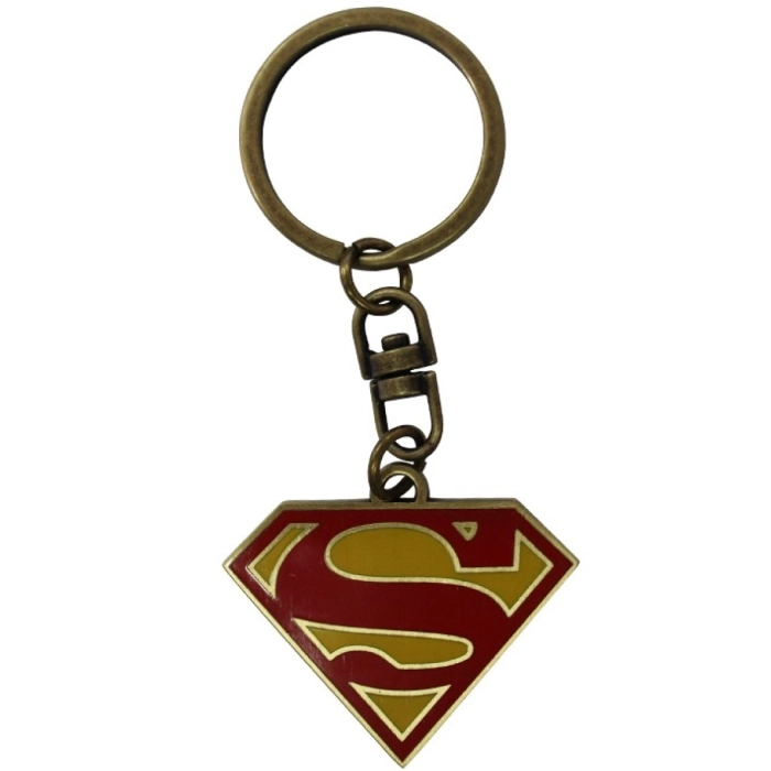 dc comics - keychain - superman logo