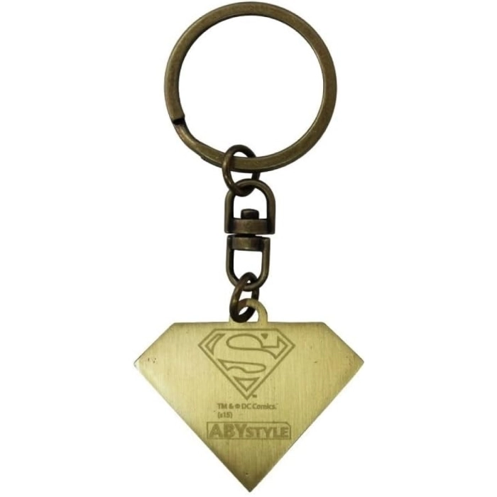 dc comics - keychain - superman logo