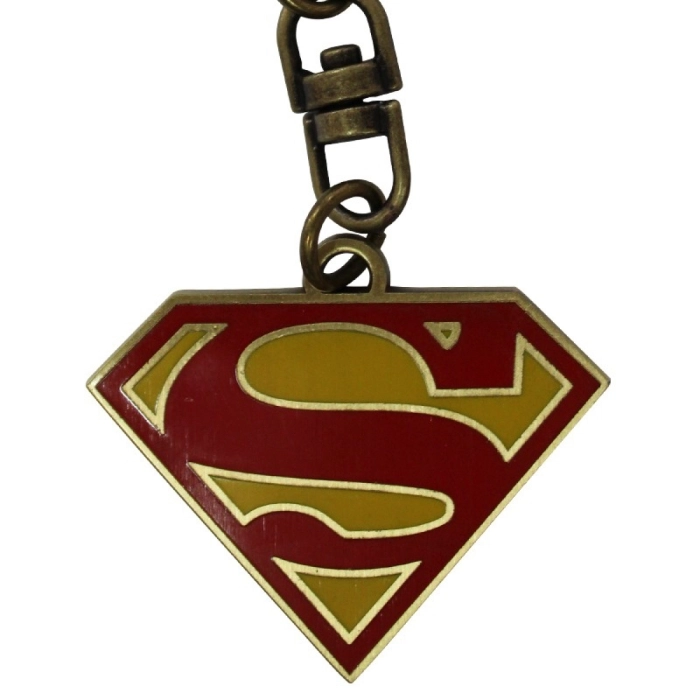 dc comics - keychain - superman logo