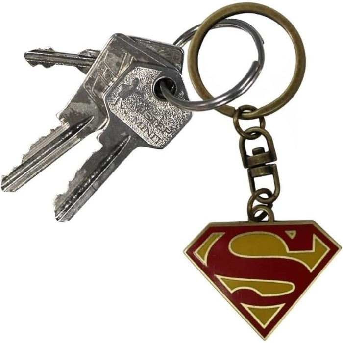 dc comics - keychain - superman logo