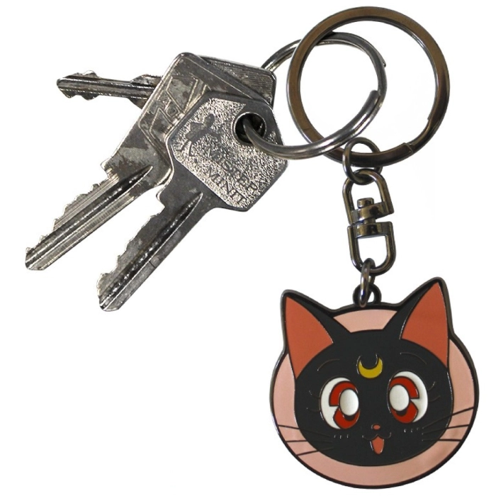 sailor moon - keychain - luna: 4