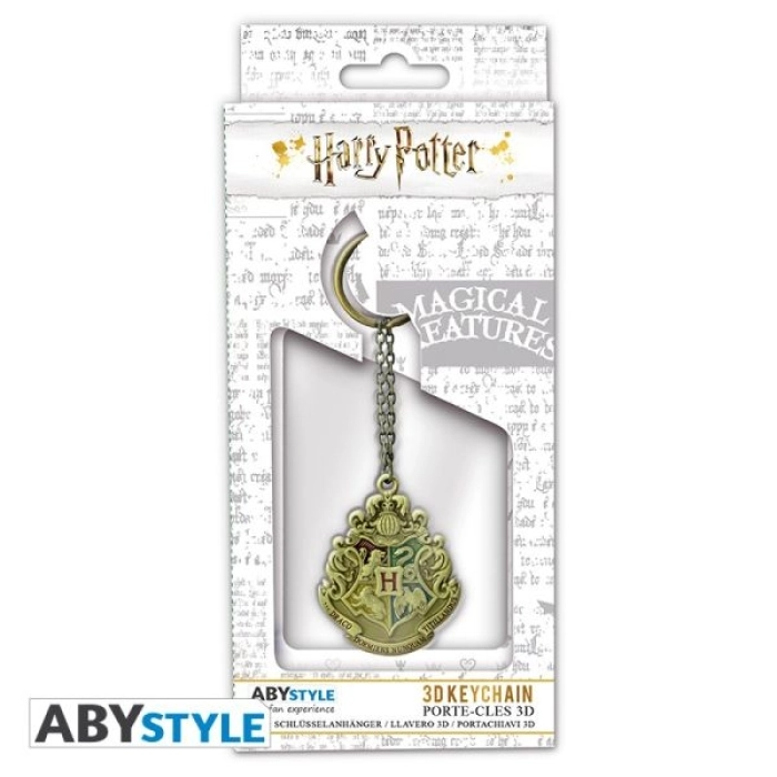 harry potter - portachiavi 3d - hogwarts