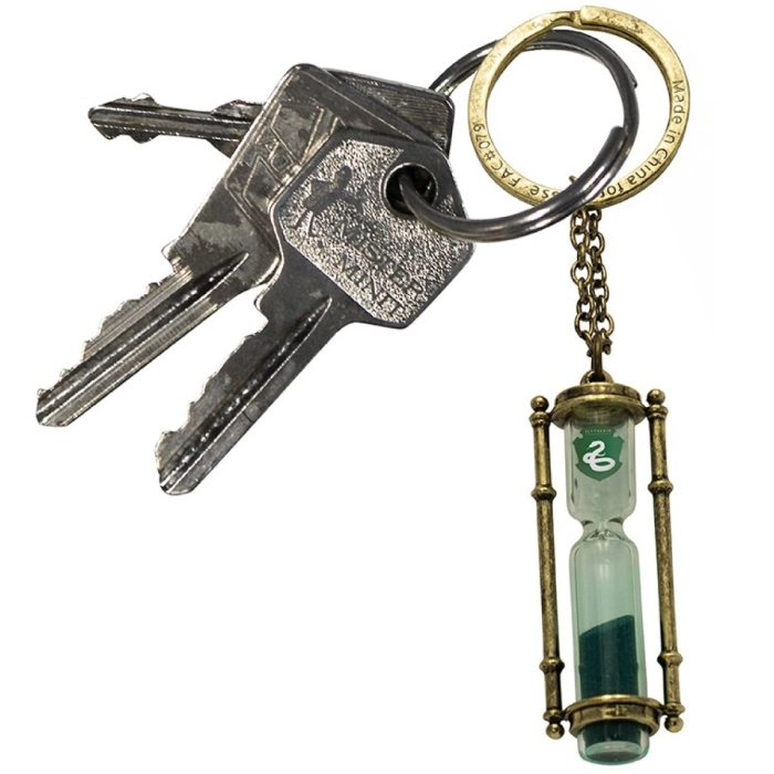 harry potter - keychain 3d - clessidra serpeverde