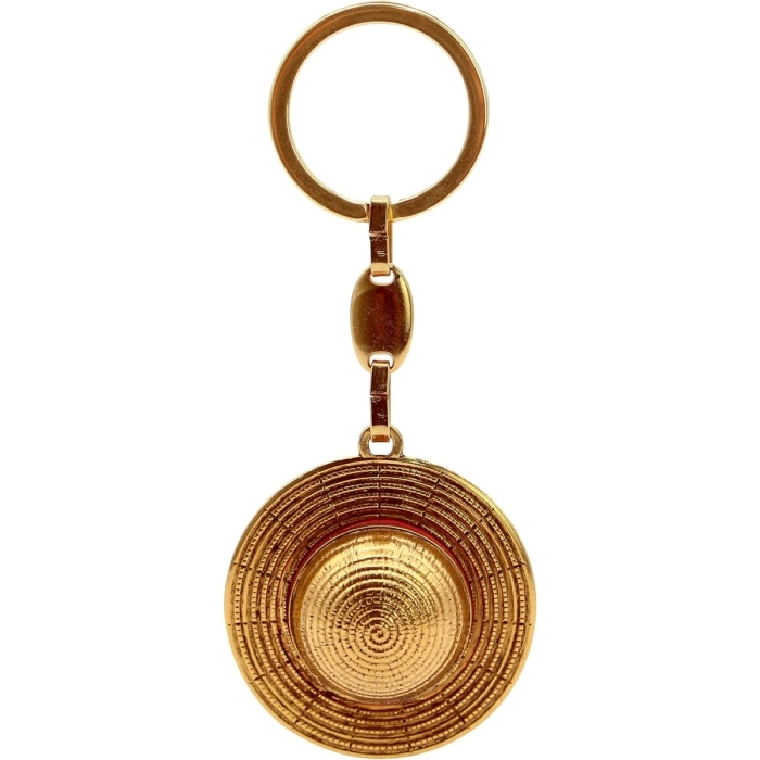 one piece - keychain 3d - cappello di luffy