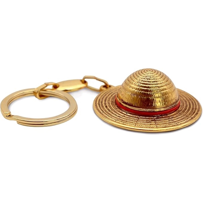 one piece - keychain 3d - cappello di luffy
