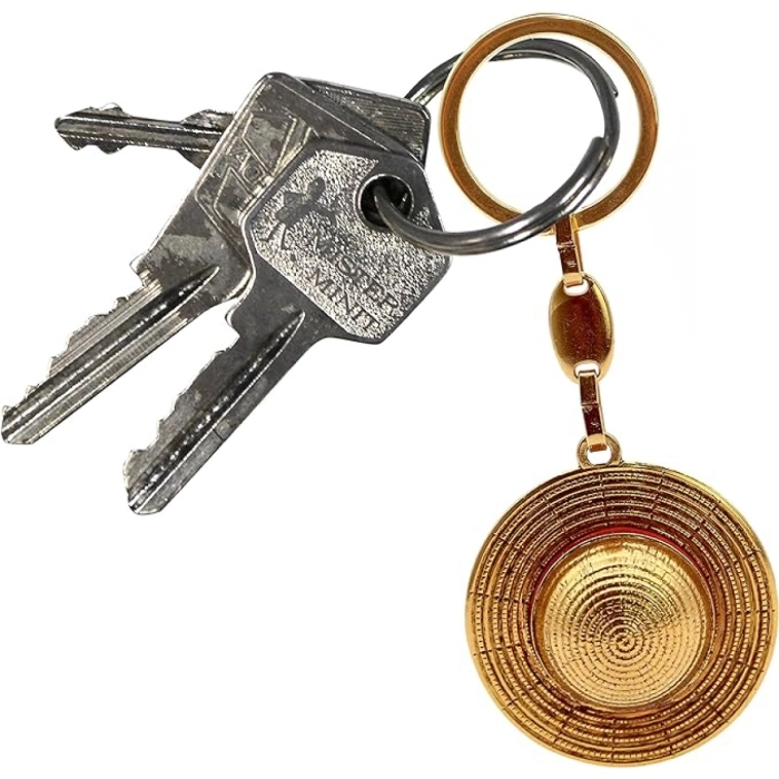 one piece - keychain 3d - cappello di luffy