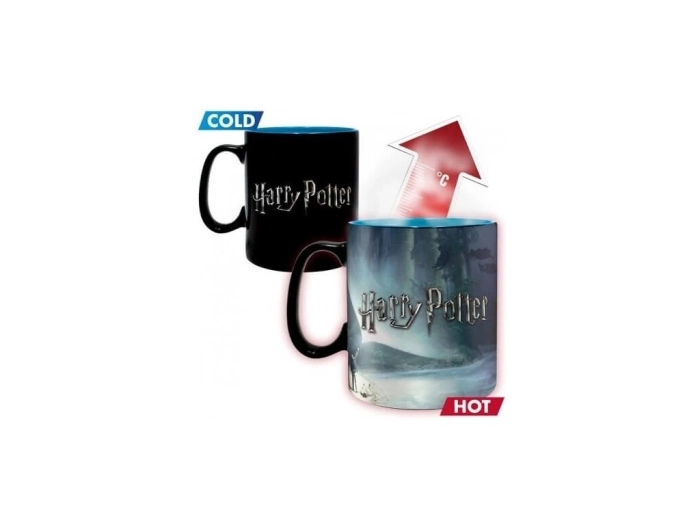 harry potter - tazza termosensibile 460ml - expecto patronum!