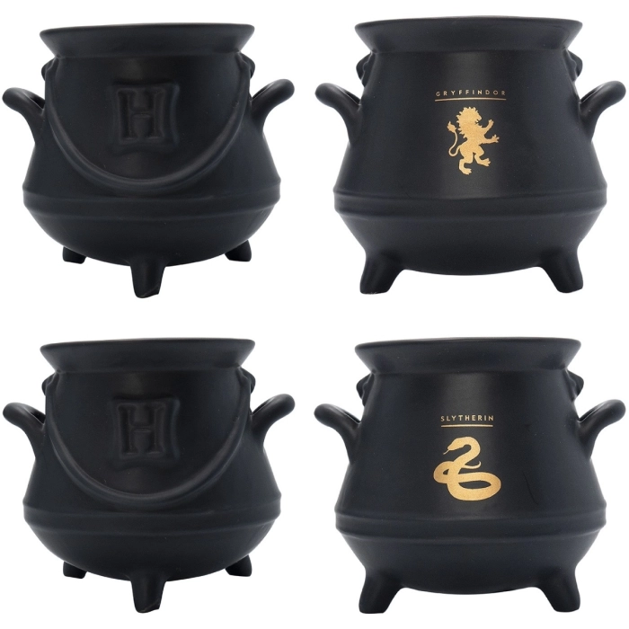 harry potter - teiera e tazze - set calderoni di hogwarts: 4