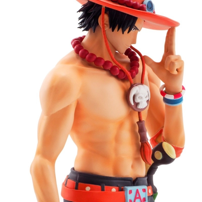 one piece - portgas d. ace - statua 20cm