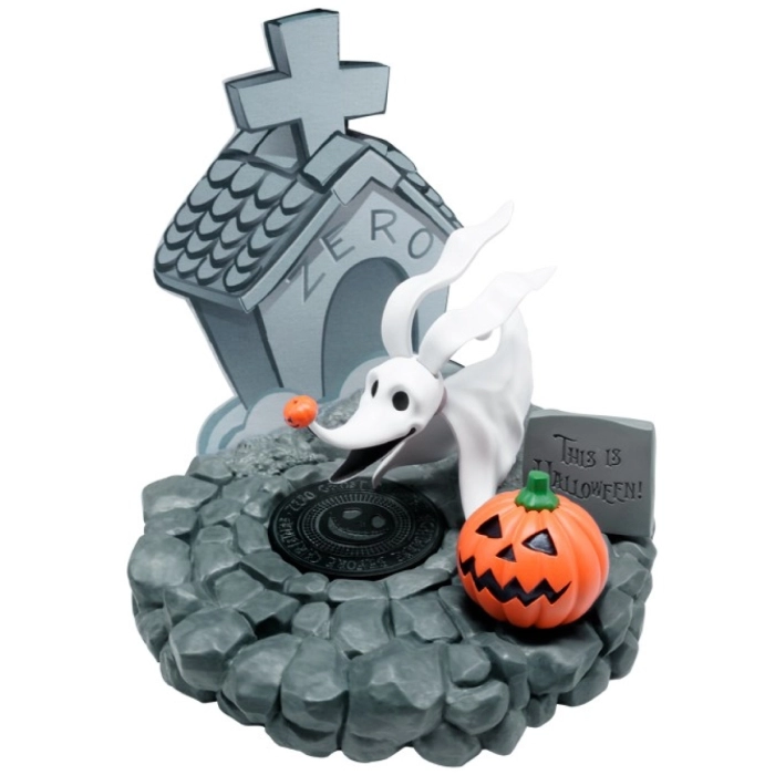 nightmare before christmas - zero - statua 12cm