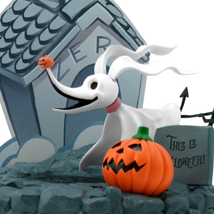 nightmare before christmas - zero - statua 12cm