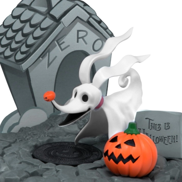 nightmare before christmas - zero - statua 12cm