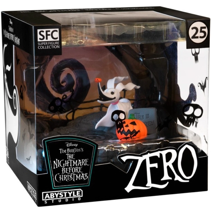 nightmare before christmas - zero - statua 12cm