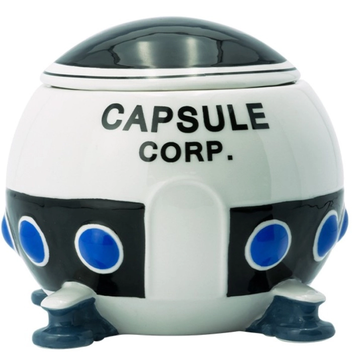 dragon ball - tazza 3d - capsule corp spaceship