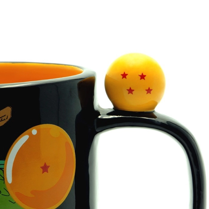 dragon ball super - tazza con manico 3d 460ml - shenron e sfere del drago