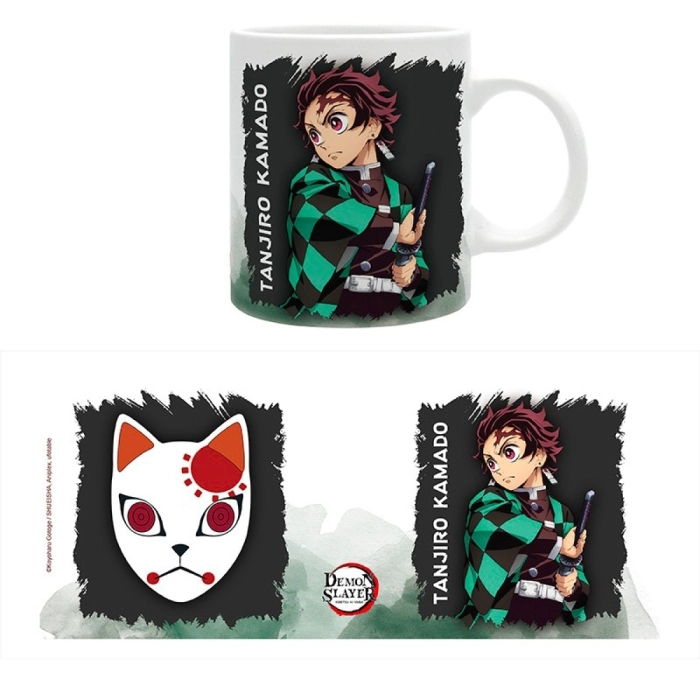 demon slayer - tazza 320ml - tanjiro: 5