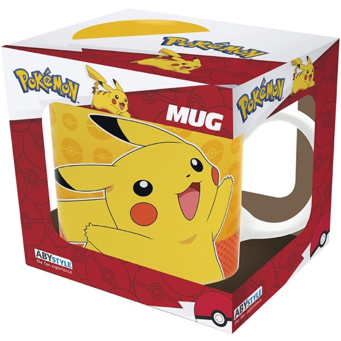 pokemon - tazza 320ml - pikachu fumetto