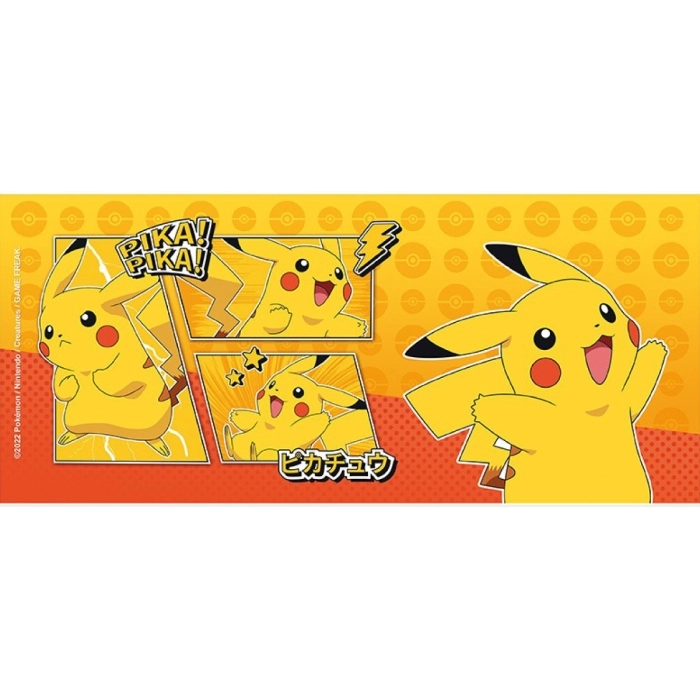 pokemon - tazza 320ml - pikachu fumetto
