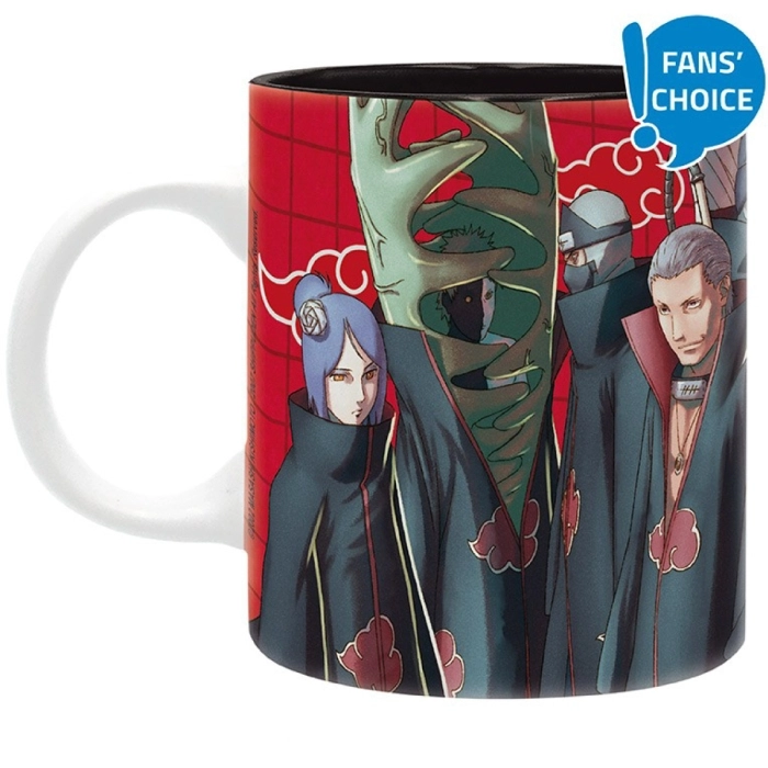 naruto shippuden - tazza 320ml - artwork akatsuki