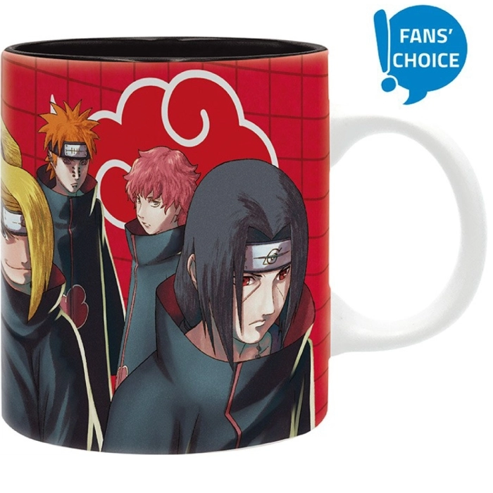 naruto shippuden - tazza 320ml - artwork akatsuki