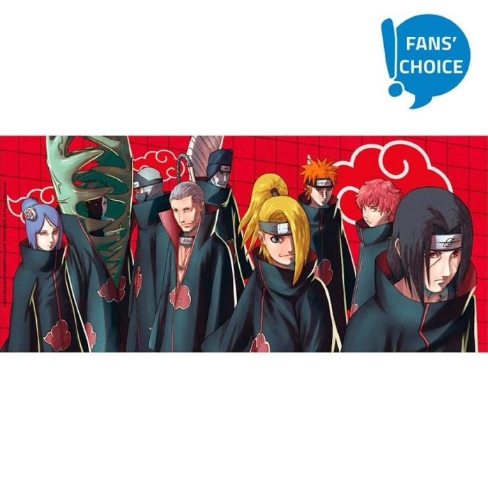 naruto shippuden - tazza 320ml - artwork akatsuki