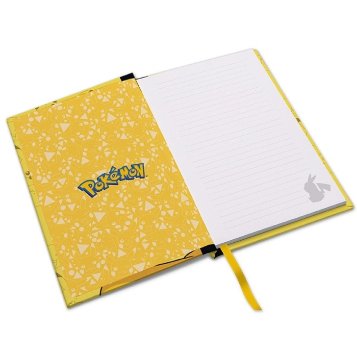 pokemon - notebook a5 - pikachu: 4