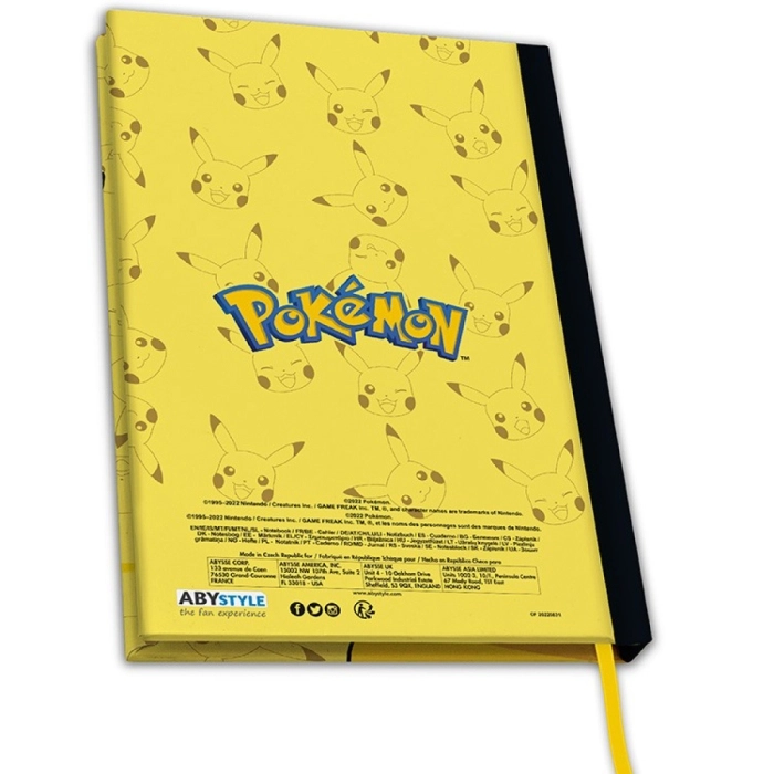 pokemon - notebook a5 - pikachu: 6