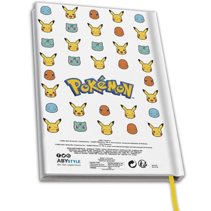 pokemon - notebook a5 - starters: 2