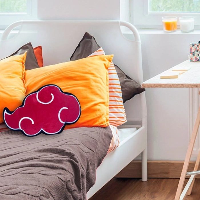 naruto shippuden - akatsuki cloud - cuscino 25cm