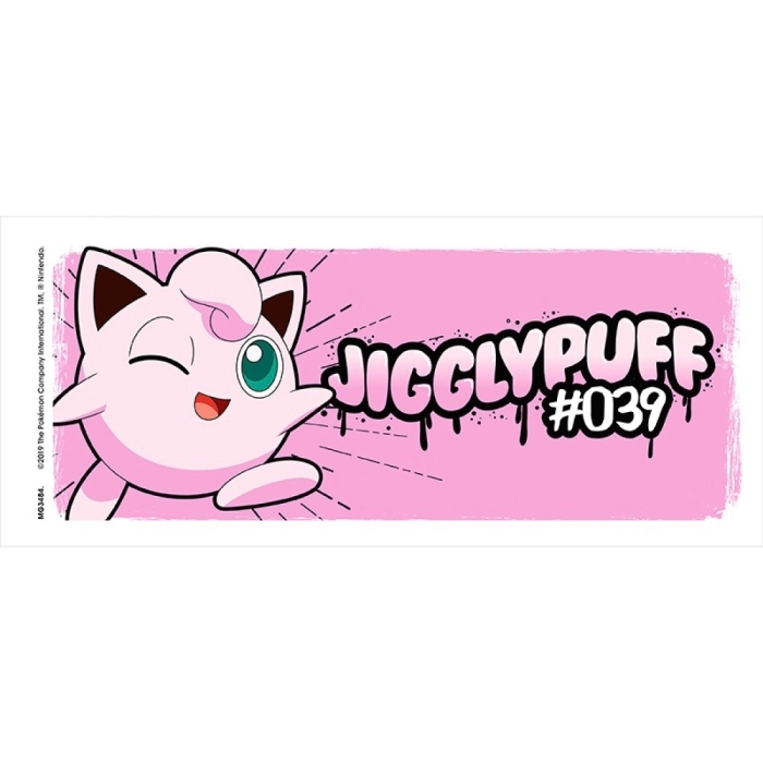 pokemon - tazza 320ml - jigglypuff comic