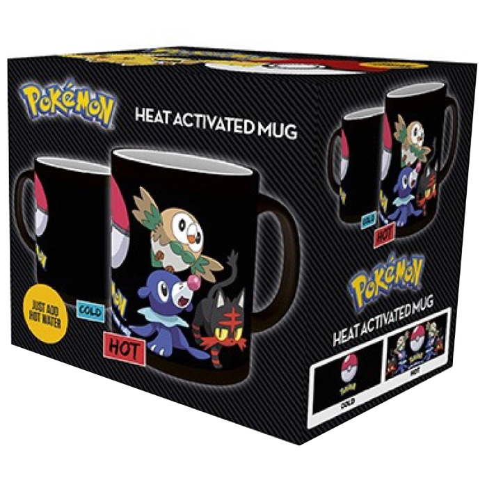 pokemon - tazza heat change 320ml - catch em all