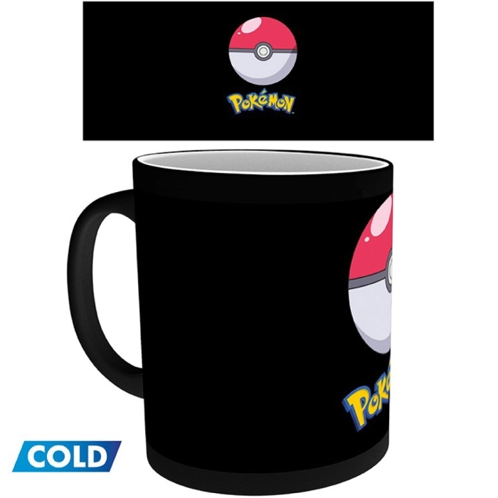 pokemon - tazza heat change 320ml - catch em all