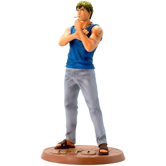 gto - eikichi onizuka - statua 18cm: 3