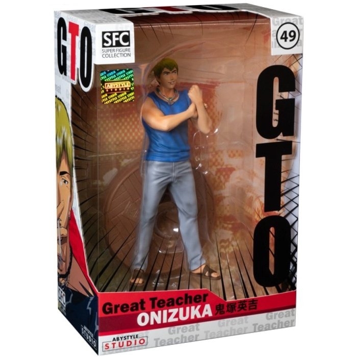 gto - eikichi onizuka - statua 18cm: 6