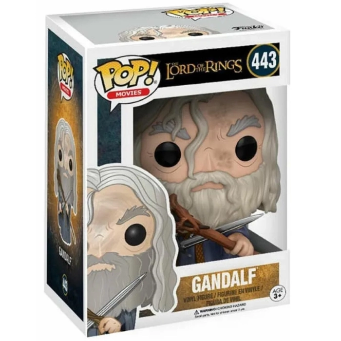 the lord of the rings - gandalf 9cm - funko pop 443