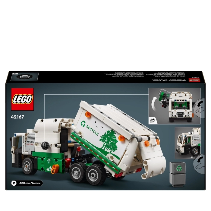 42167 - camion della spazzatura mack lr electric