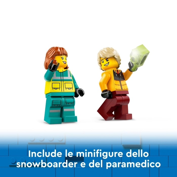60403 - ambulanza di emergenza e snowboarder: 11