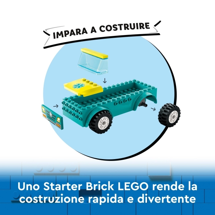 60403 - ambulanza di emergenza e snowboarder: 12