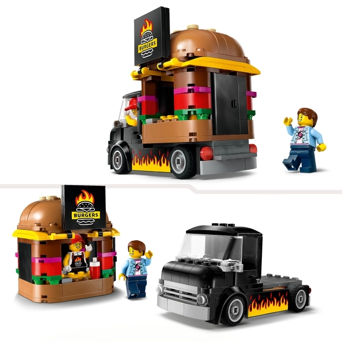 60404 - furgone degli hamburger