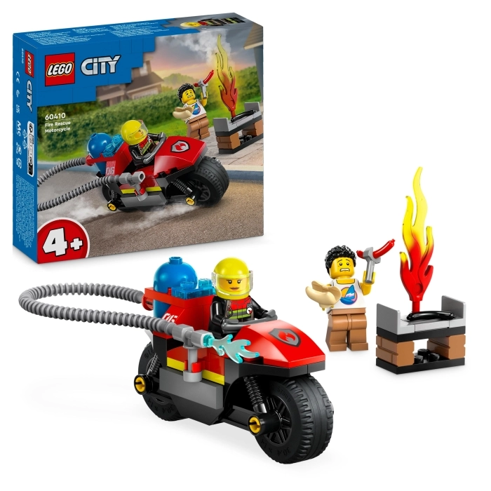 60410 - motocicletta dei pompieri