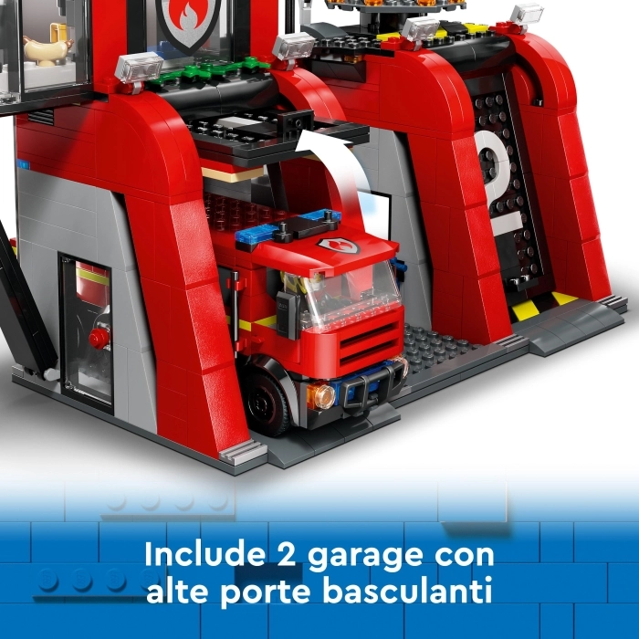 60414 - caserma dei pompieri e autopompa