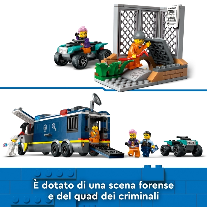 60418 - camion laboratorio mobile della polizia