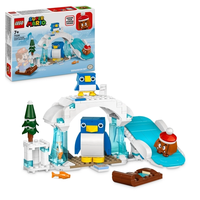 71430 - pack di espansione la settimana bianca della famiglia pinguotto