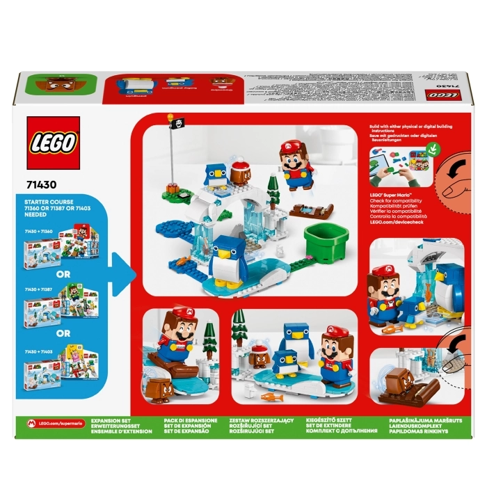 71430 - pack di espansione la settimana bianca della famiglia pinguotto