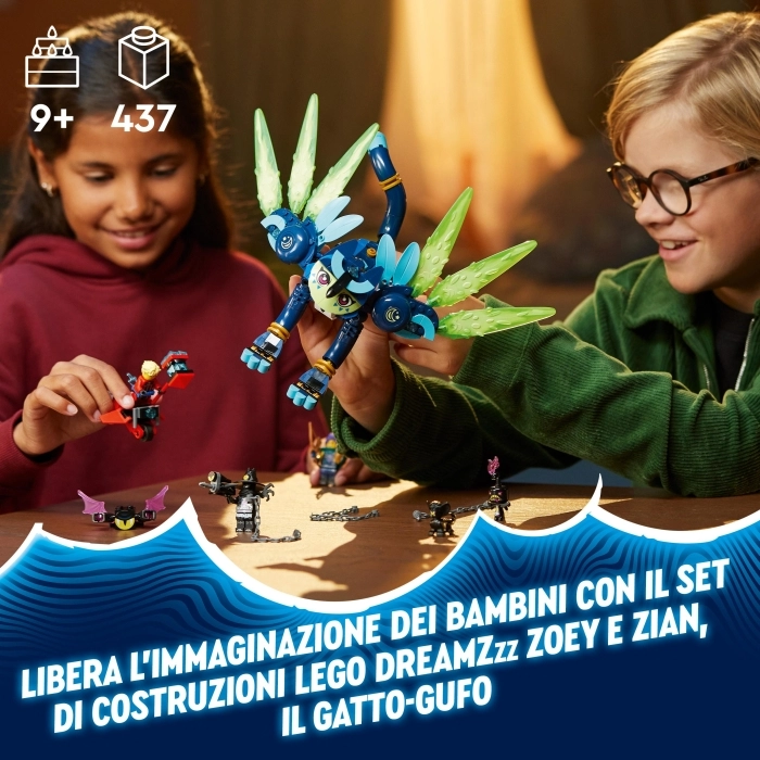 71476 - zoey e zian, il gatto-gufo