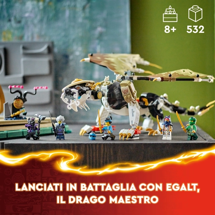 LEGO 71809 - Egalt, Il Drago Maestro a 69,99 €