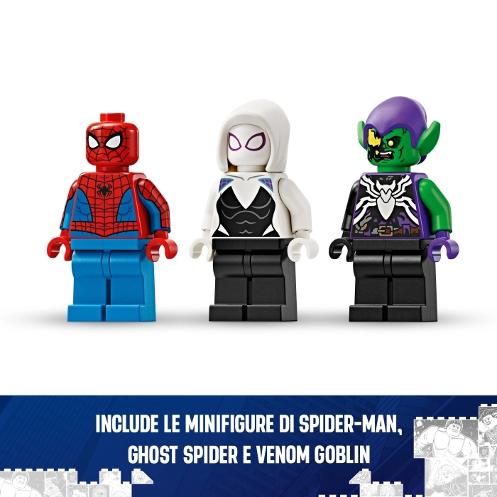 76279 - auto da corsa di spider-man e venom goblin