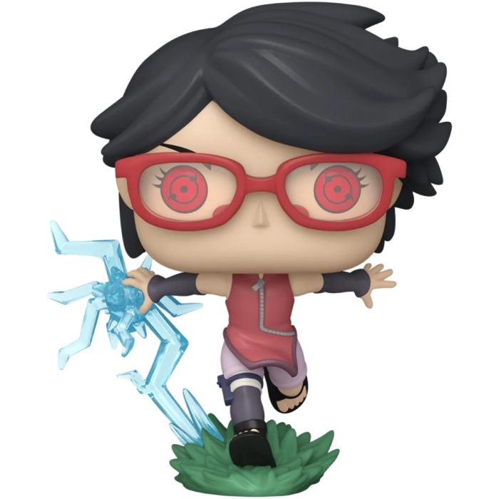 boruto: naruto next generation - sarada with sharingan 9cm - funko pop 1358 ga excl: 2