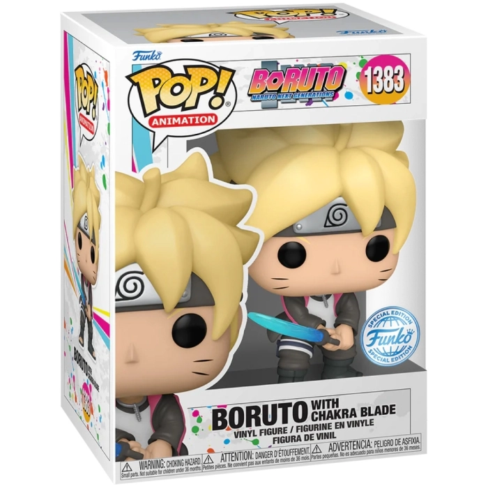 boruto: naruto next generation - boruto with sword 9cm - funko pop 1383 ga excl: 1