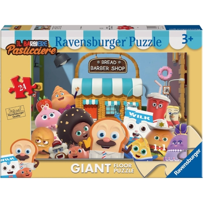 il barbiere pasticcere - puzzle da pavimento 24 pezzi